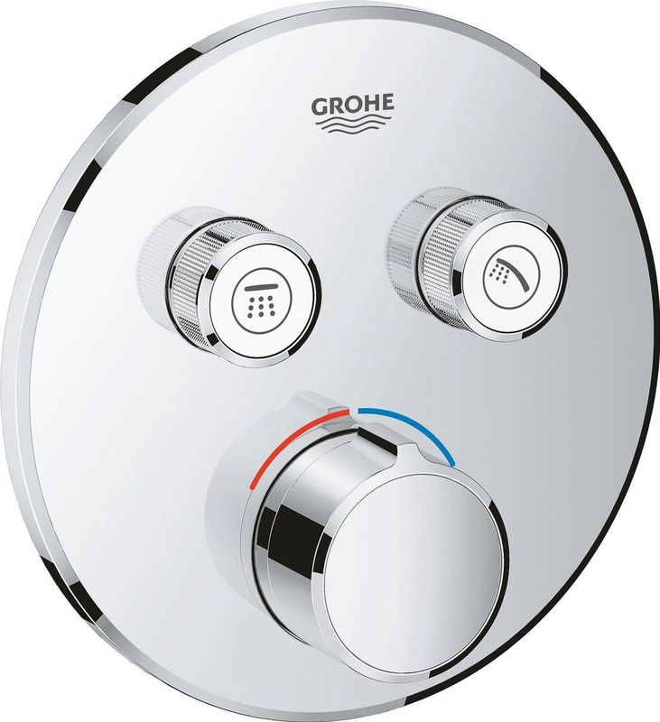 Grohe - SmartControl Douchekraan - Rond - Chroom
