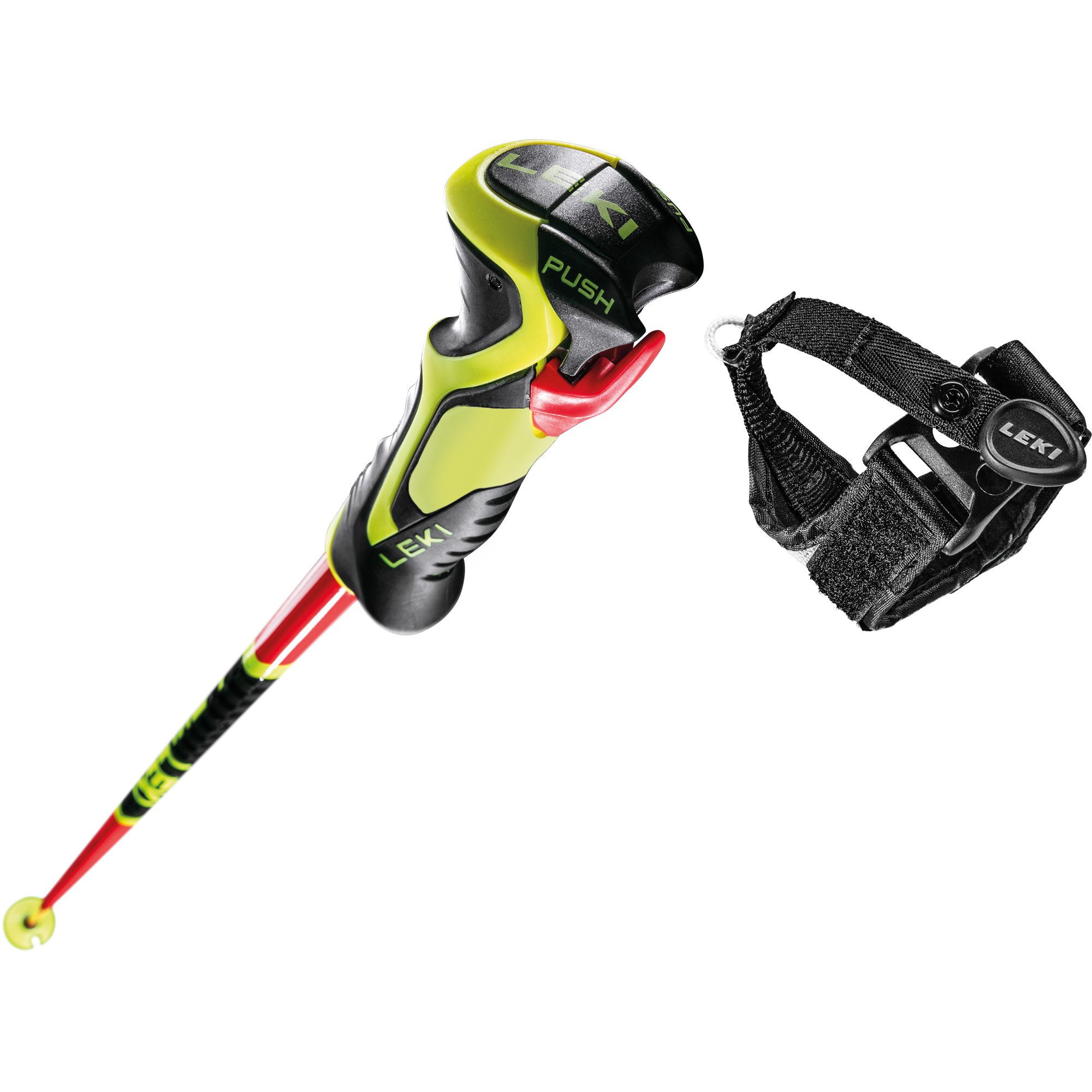 LEKI WCRLite SL 3D Skistöcke hellrot