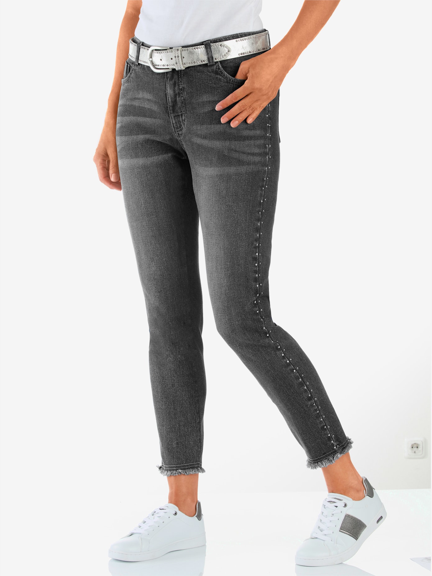 Jean 7/8 qualité coton