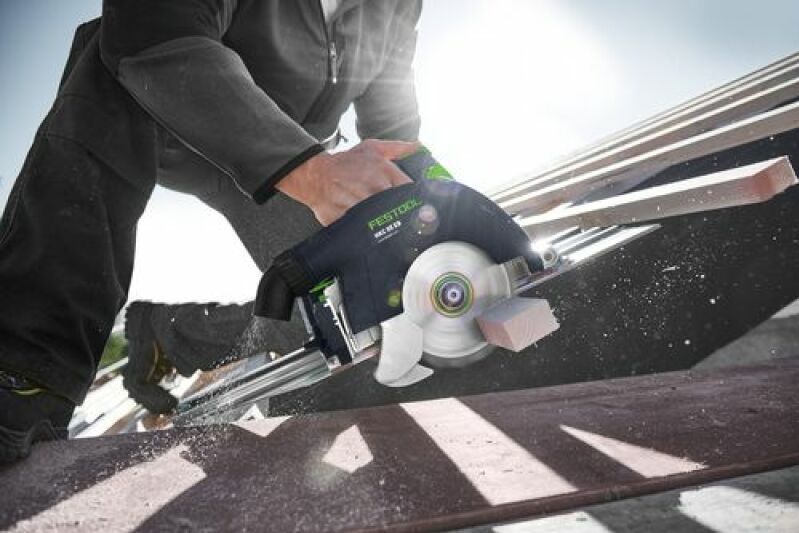 Festool HKC 55 EB-Basic-5,0 Accu Pendelkapzaag 18V 5.0Ah in Systainer - 577034