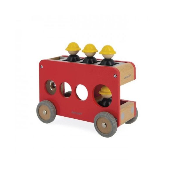 Janod Camião de Bombeiros em Madeira Bolid - J04632