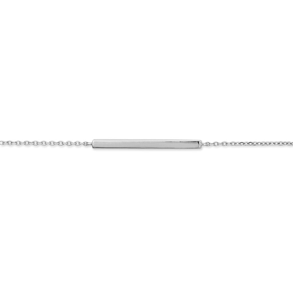 Bracelet Katell Argent Blanc