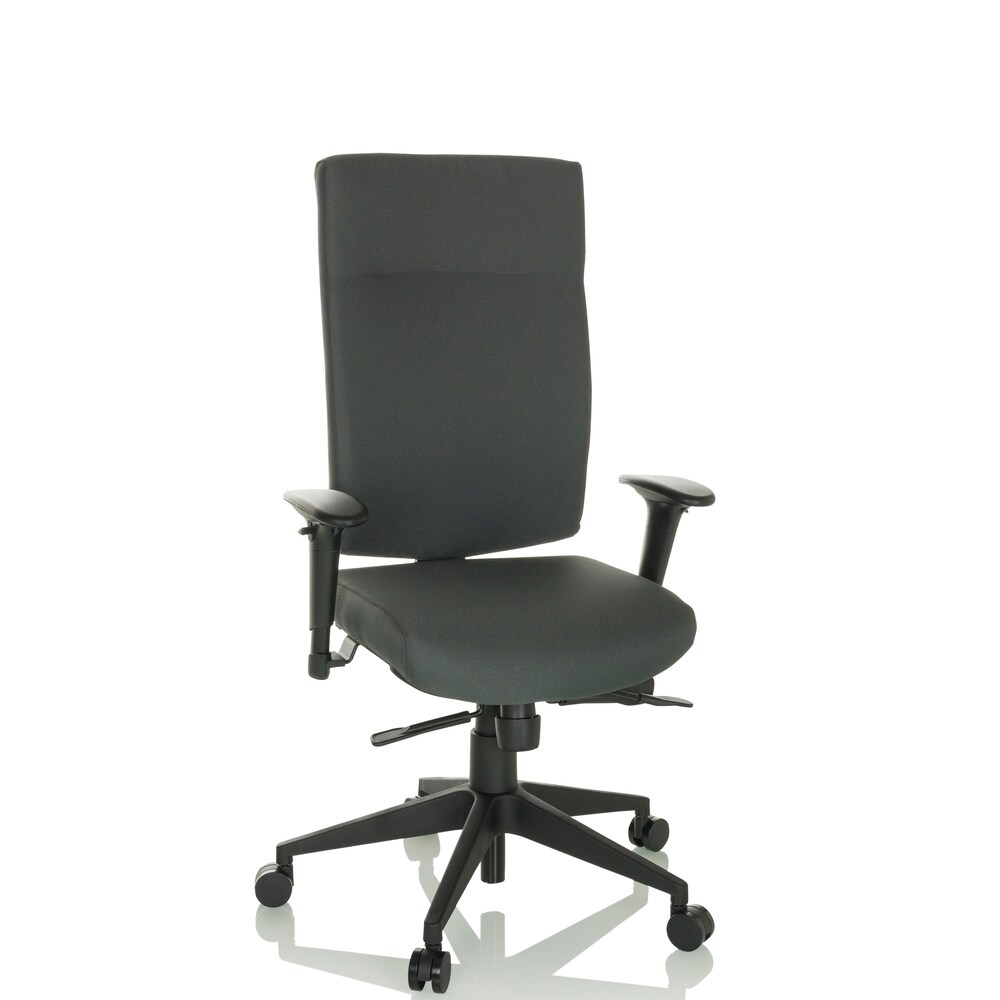 Profi Bürostuhl PRO-TEC 300 Stoff mit Armlehnen (höhenverstellbar) hjh OFFICE