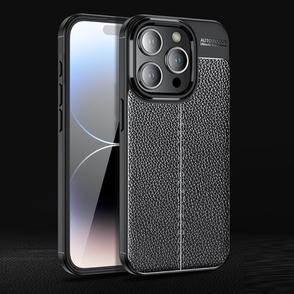 Hülle Handy Schutz für Apple iPhone 15 Pro Max Case Cover Bumper Etuis Backcover