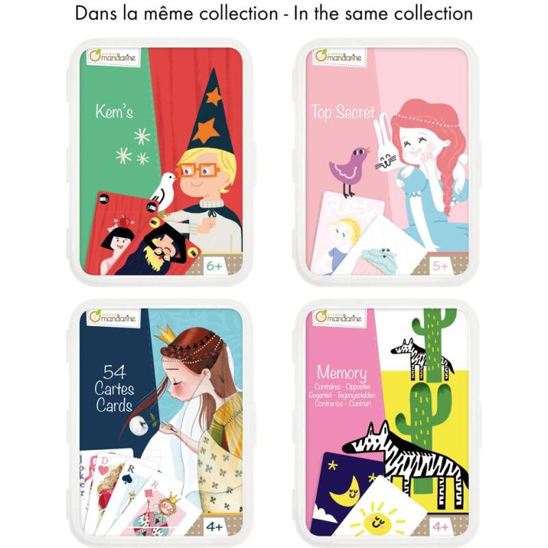 Jeu de cartes Emotwins - Multicolore