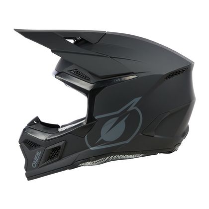 Casque cross O'Neal 3SRS YOUTH - SOLID V24 - Noir