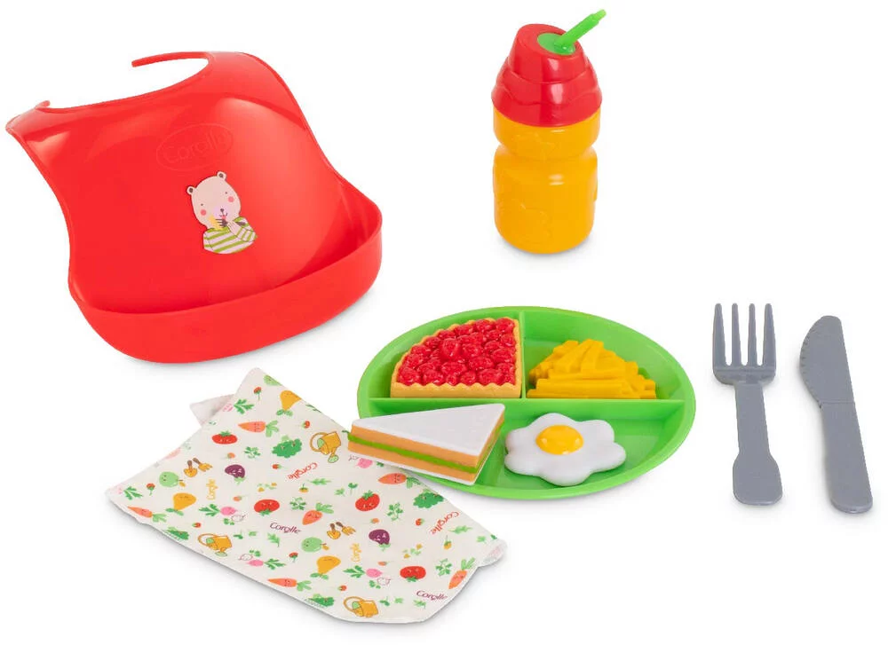BB36 - 42 COFFRET BON APPETIT - POUPON 36 ET 42CM - COROLLE ACCESSOIRES