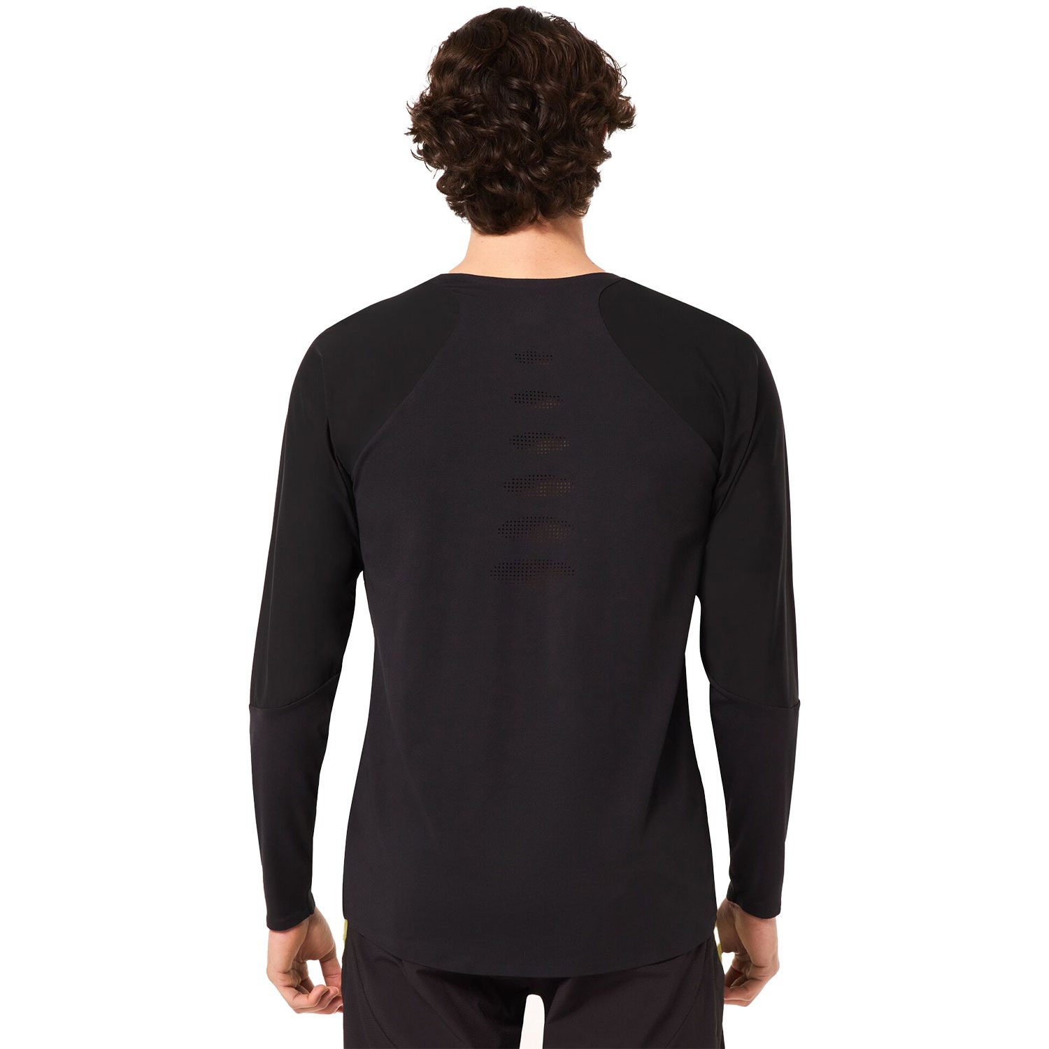 Oakley Seeker Airline Longsleeve Radtrikot Herren blackout