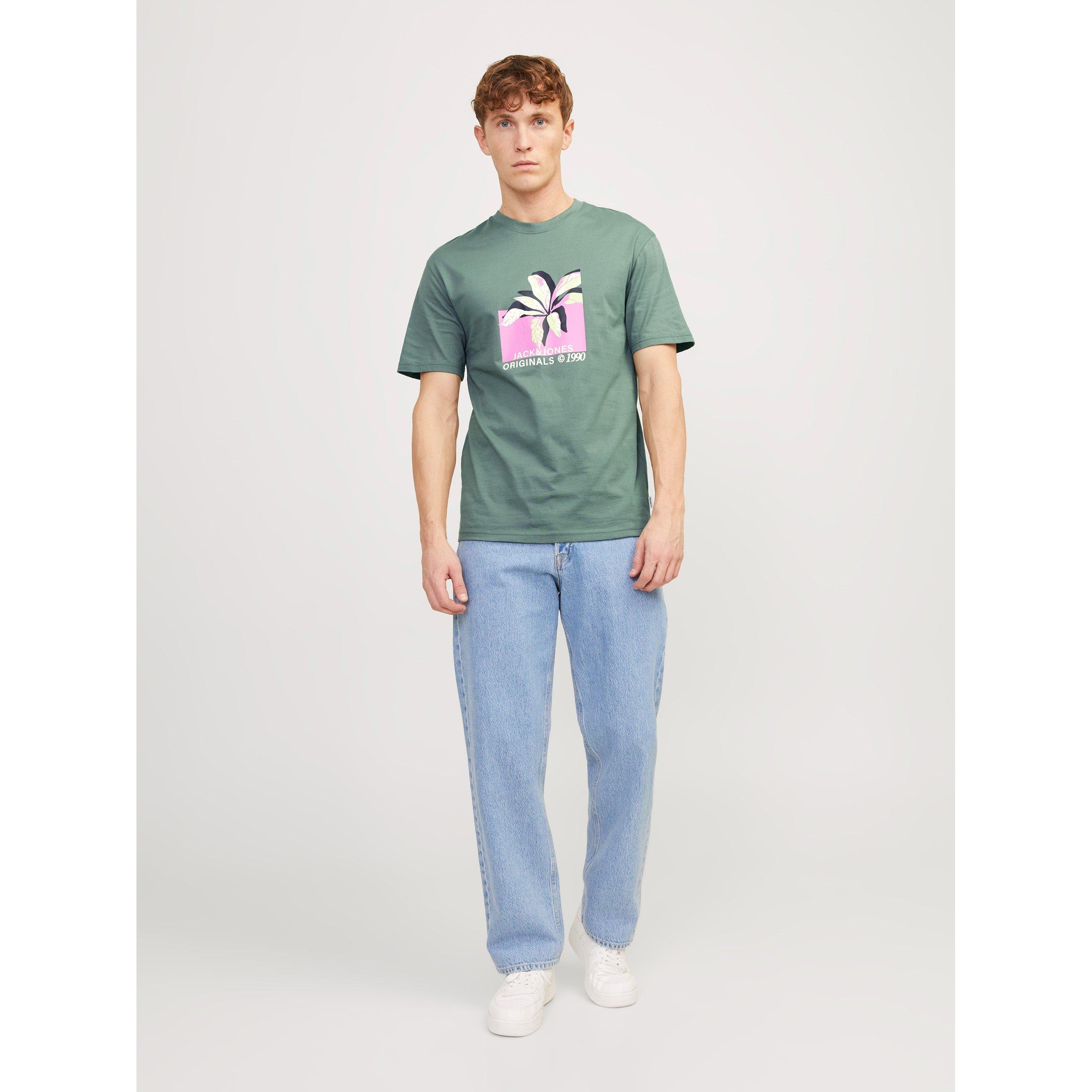 Jack and Jones JJ Printed Graphic T Shirt Mens