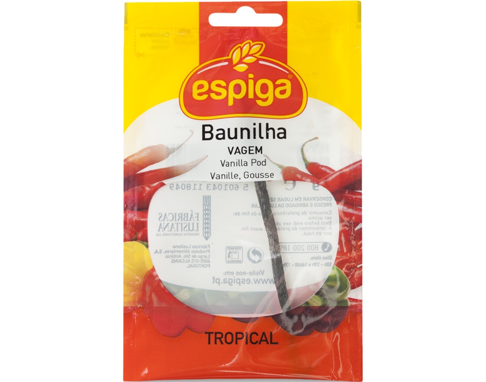 VAGEM ESPIGA DE BAUNILHA SAQUETA 1.2G