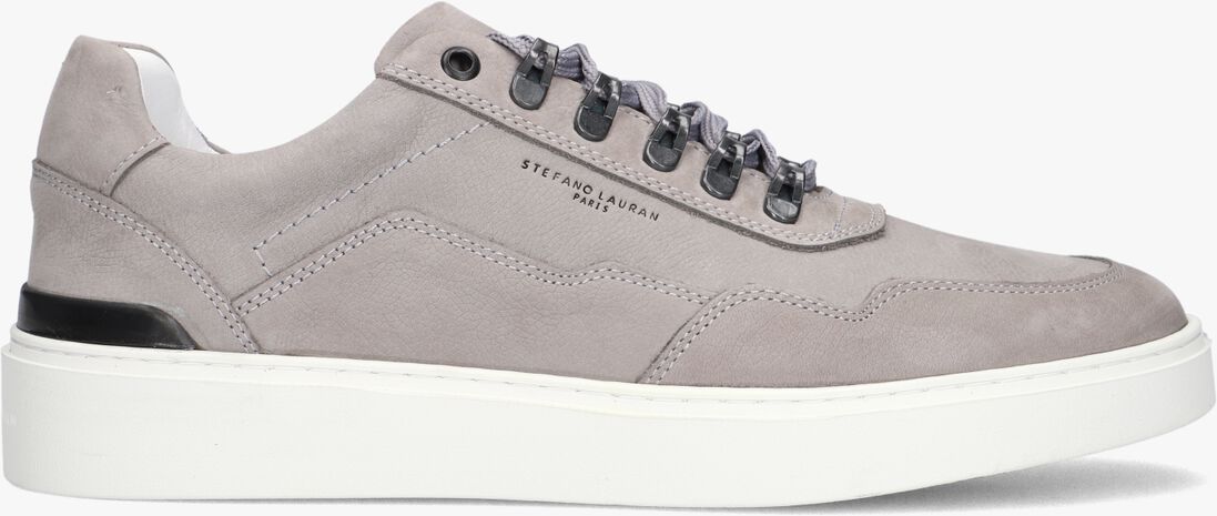 grijze stefano lauran lage sneakers lj2502