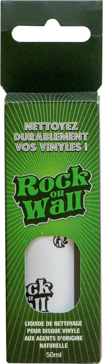Rock on Wall Nettoyant 40 ml pour disque vinyle Produits d'entretien vinyles