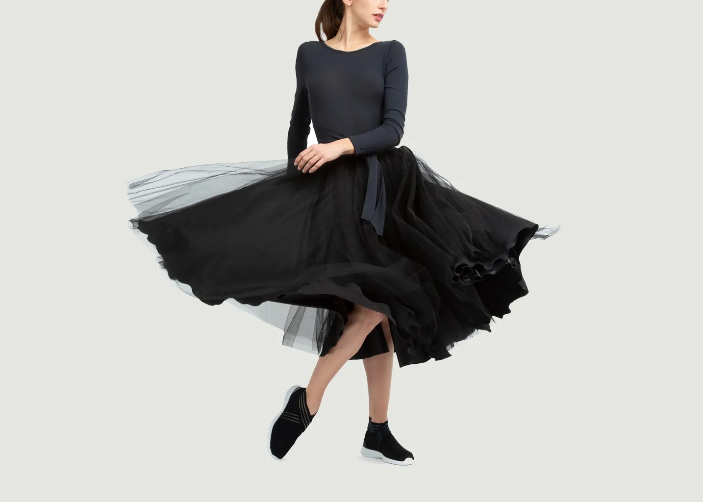 Jupe midi en tulle Repetto