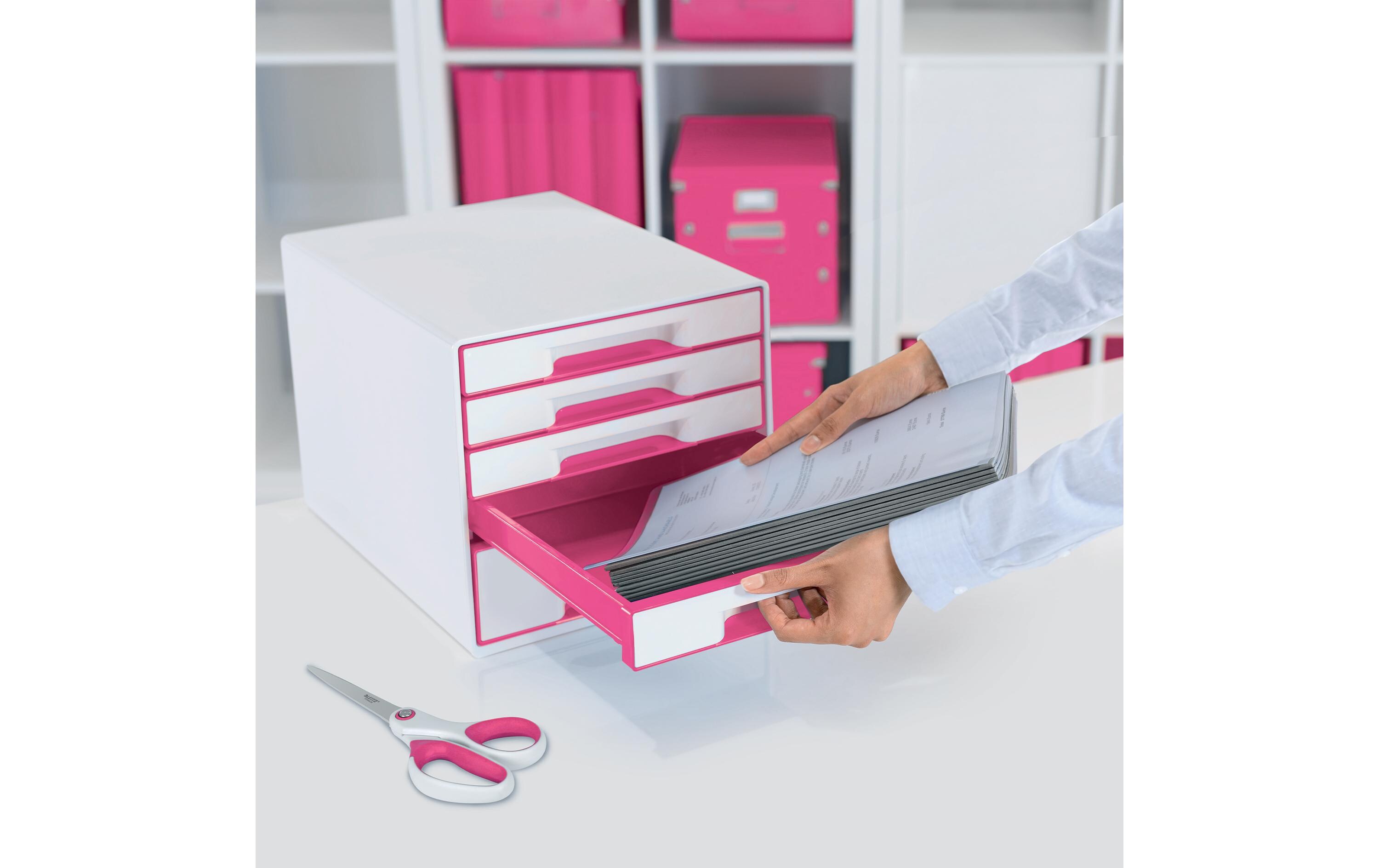 Schubladenbox Wow Cube 5 PinkSchubladenbox