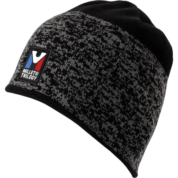 Bonnet Bandeau ski de randonnée MILLET TRILOGY WOOL BEANIE BLACK/MONUMENT