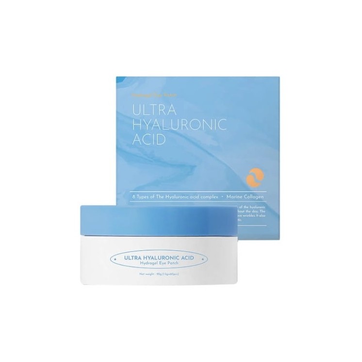 Orjena Ultra Hyaluronic Acid Hydro Augenklappen mit Hyaluronsäure 60 Stück