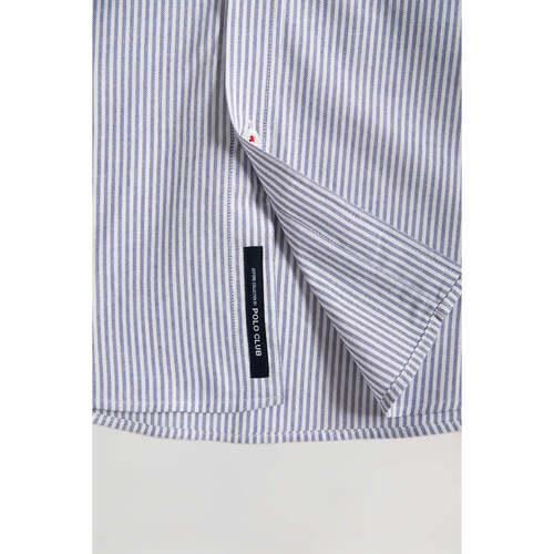 Polo Club - RIGBY GO SHIRT STRIPES OXFORD Azul