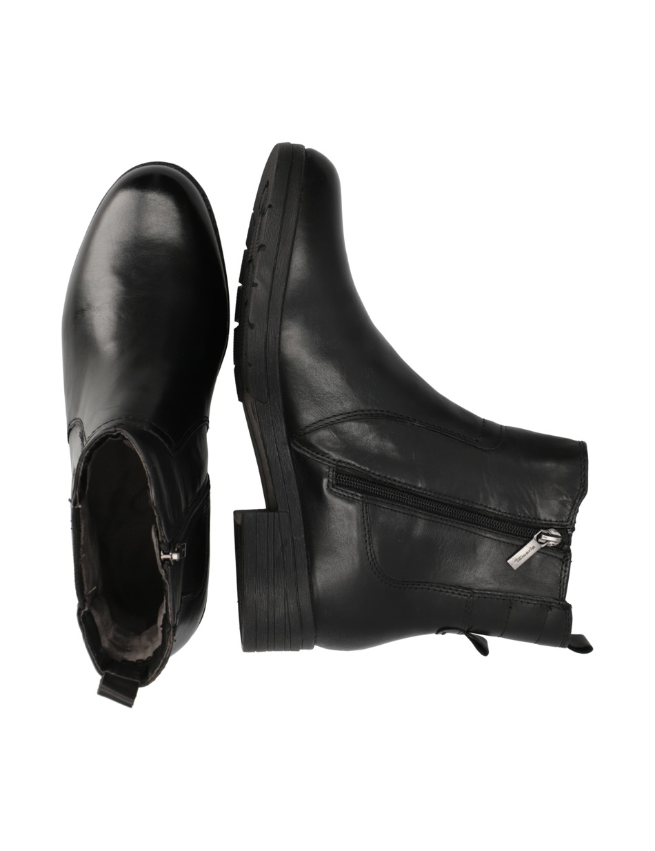 Glattleder Chelsea Boot