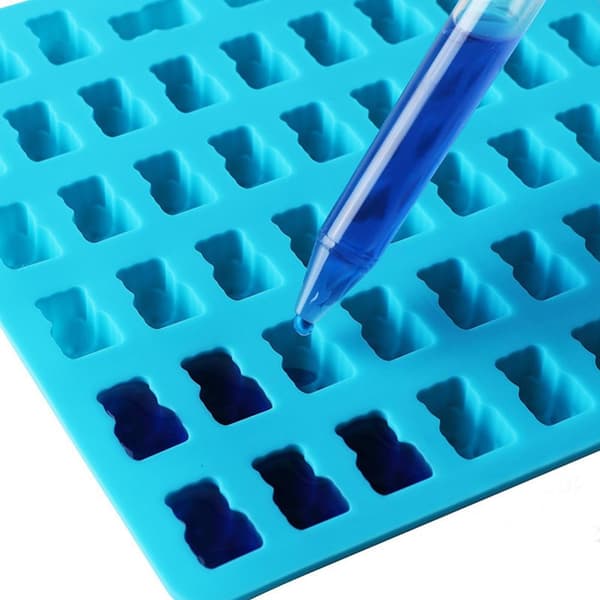 Is/sjokolade/geléform med 50 gummibjørner inkl. pipette