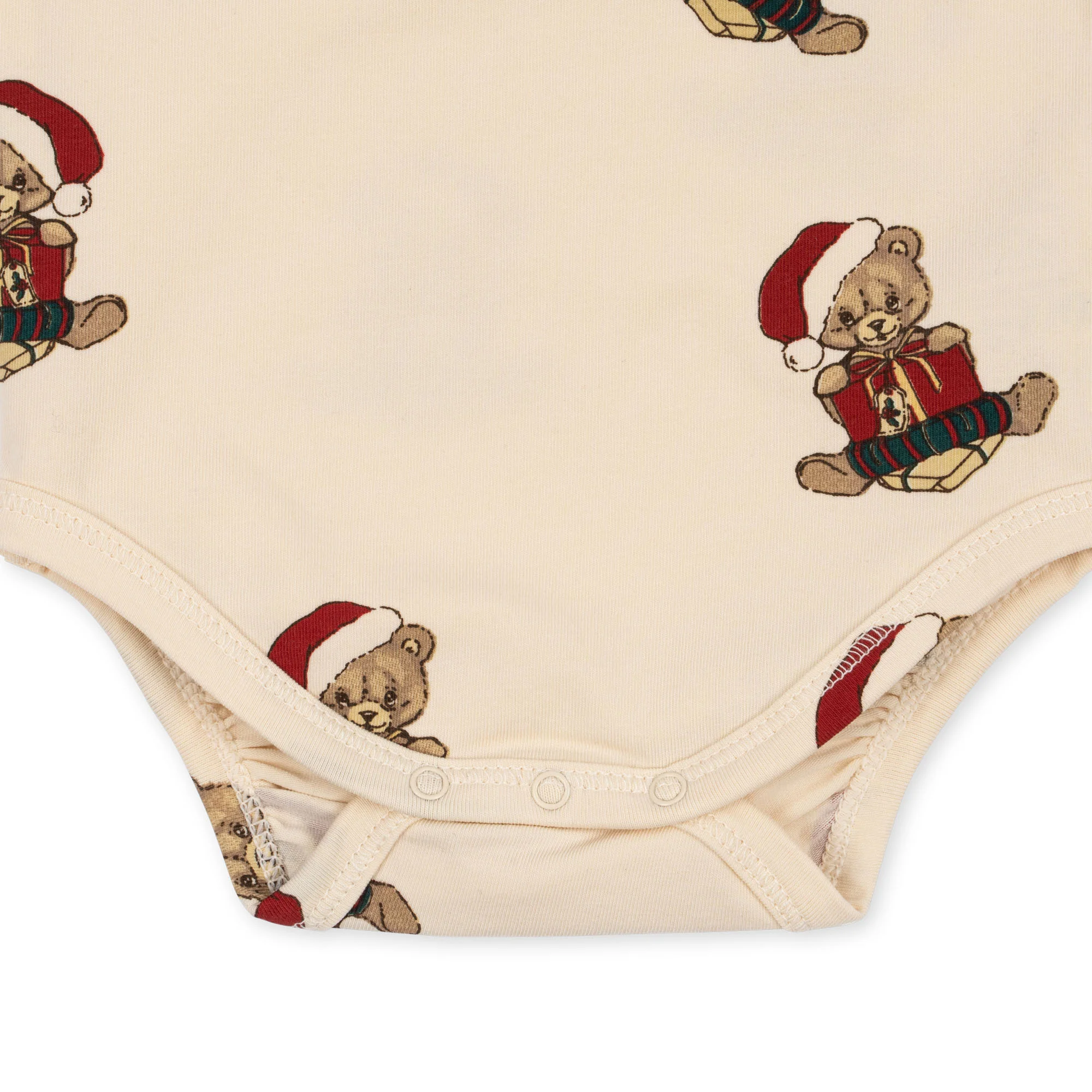 basic sæt med bodystocking\/bukser - CHRISTMAS TEDDY - 12M