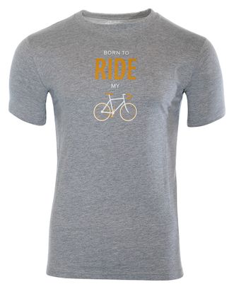 T-Shirt Manches Courtes Rubb'r Ride Gris