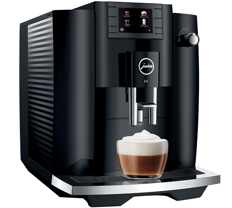 JURA E6 Piano Black EC Garantie 3 ans Coloris:Noir