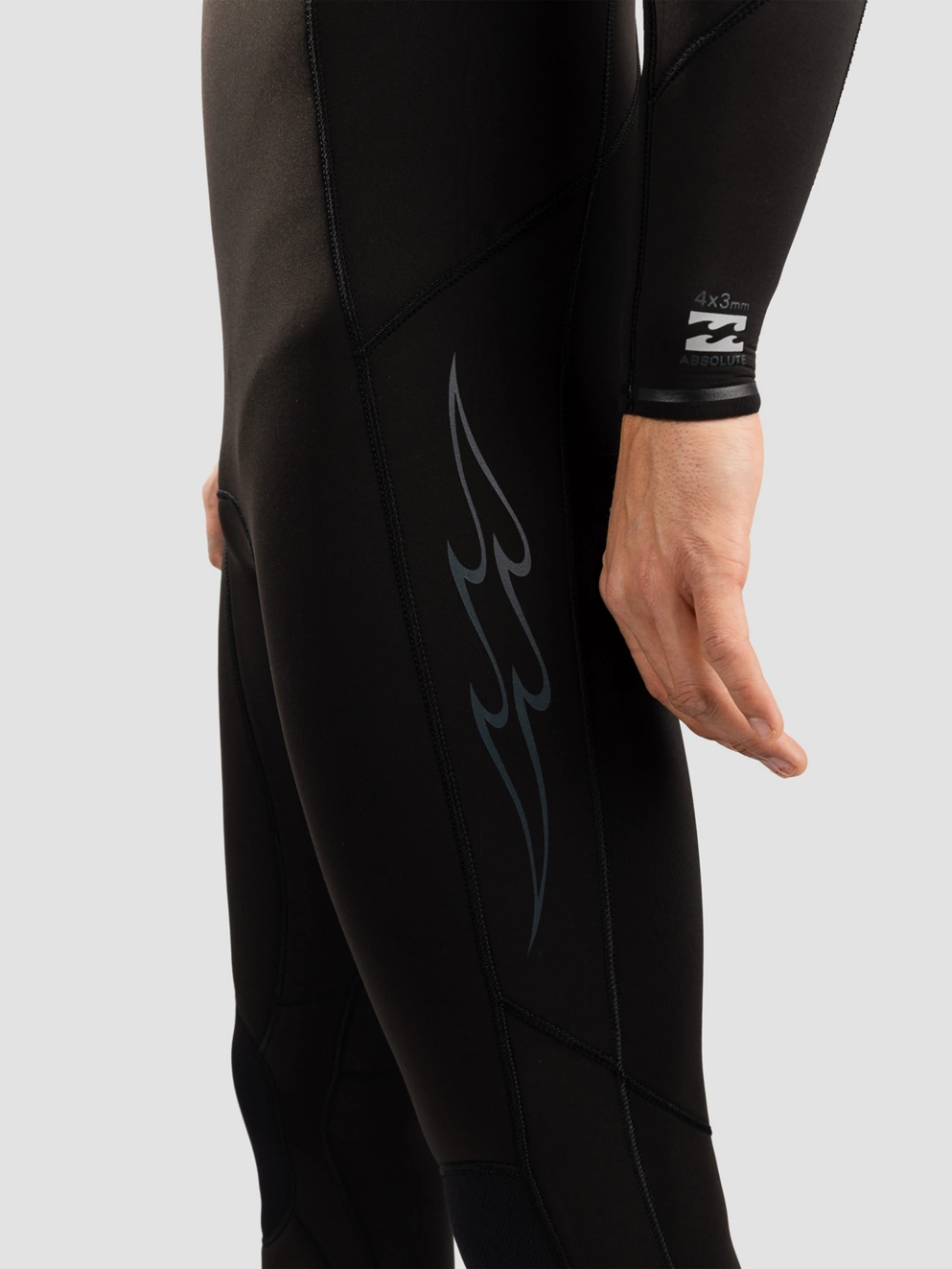Billabong Absolute 4/3 Chest Zip Full GBS Wetsuit black