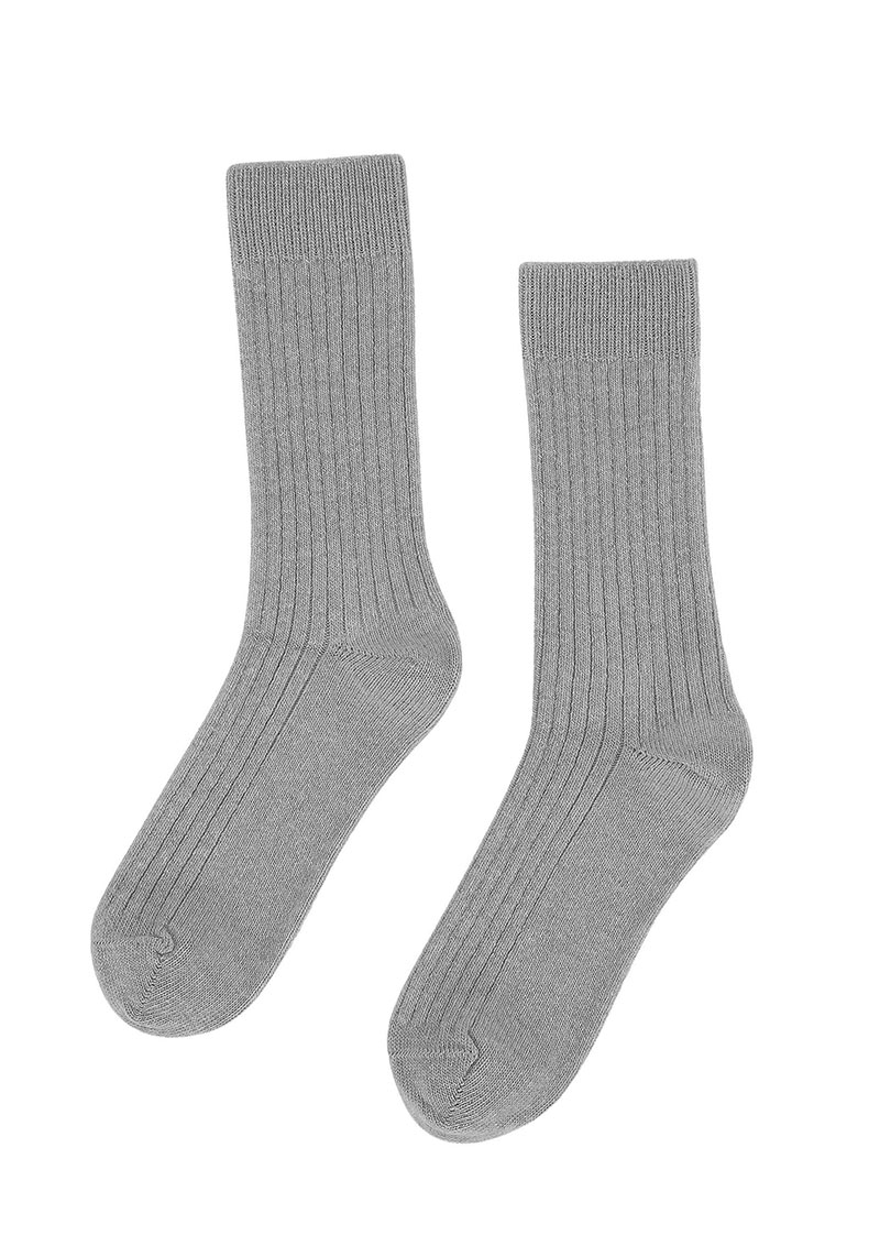 Colorful Standard Merino-Wollsocken Heather Grey