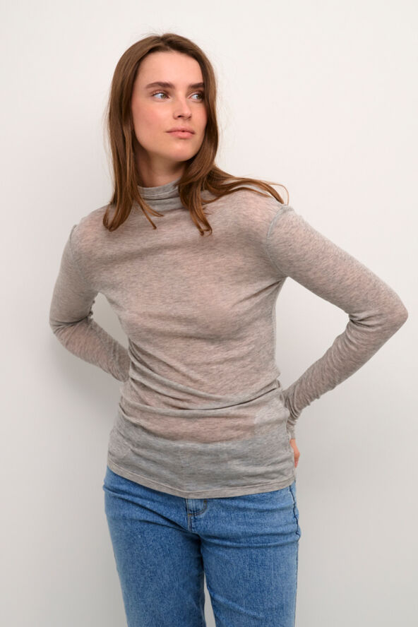 Karen by Simonsen DollyKB Turtleneck Opal gray melange