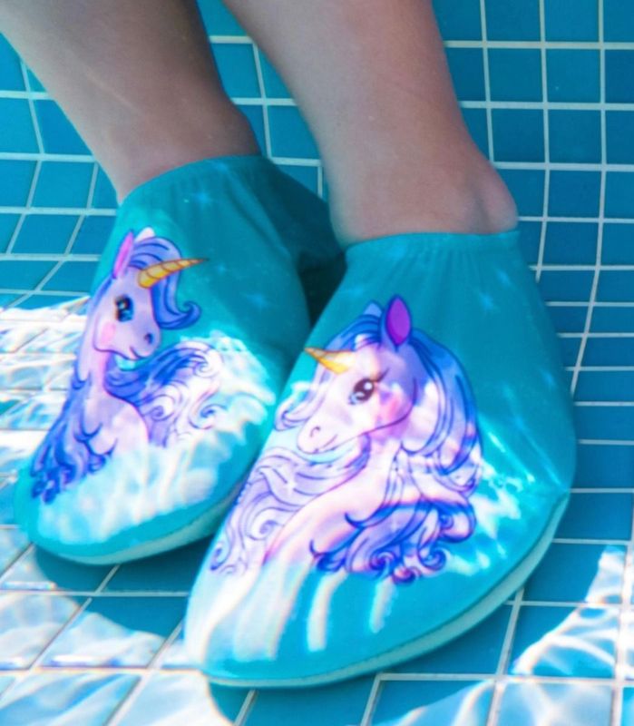Slipstop - Bellisima - Waterschoentjes - Turquoise Paars - Sneldrogend