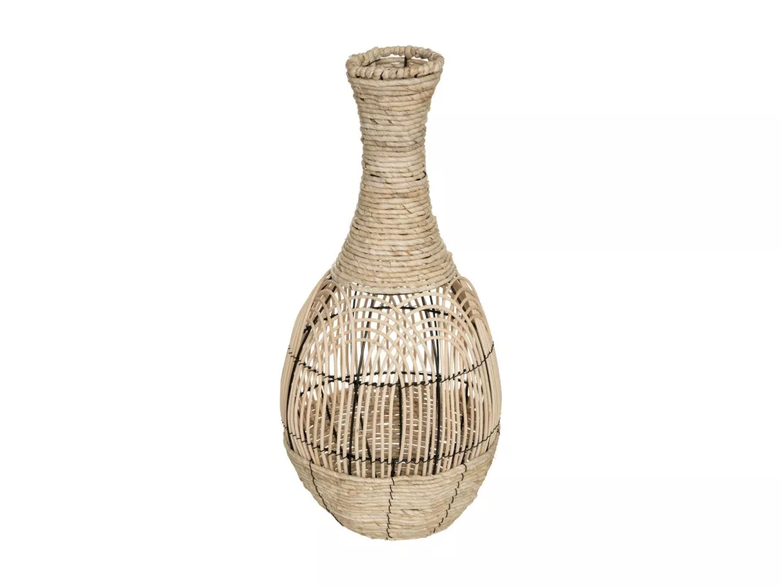 Vase Déco en Rotin 