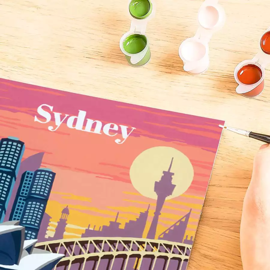 Ravensburger Colorful Sydney bunt