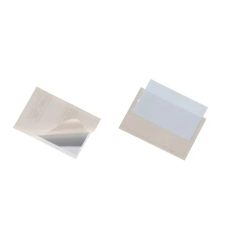 Durable Selbstklebetasche Pocketfix oben offen, 93 x 62 mm, Großverpackung, transparent
