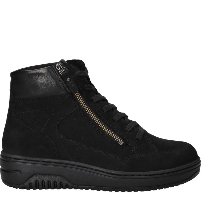 Hartjes Soul Veterboots Zwart Dames