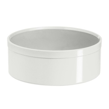 Martens eindkap PVC 40 mm wit