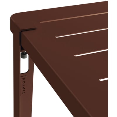 Tisch Midi, RAL 8015 Kastanienbraun