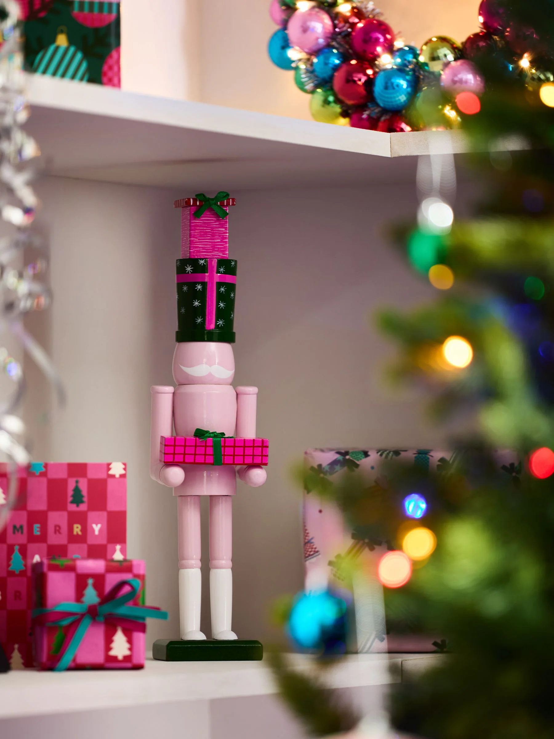 Kerstornament met notenkraker