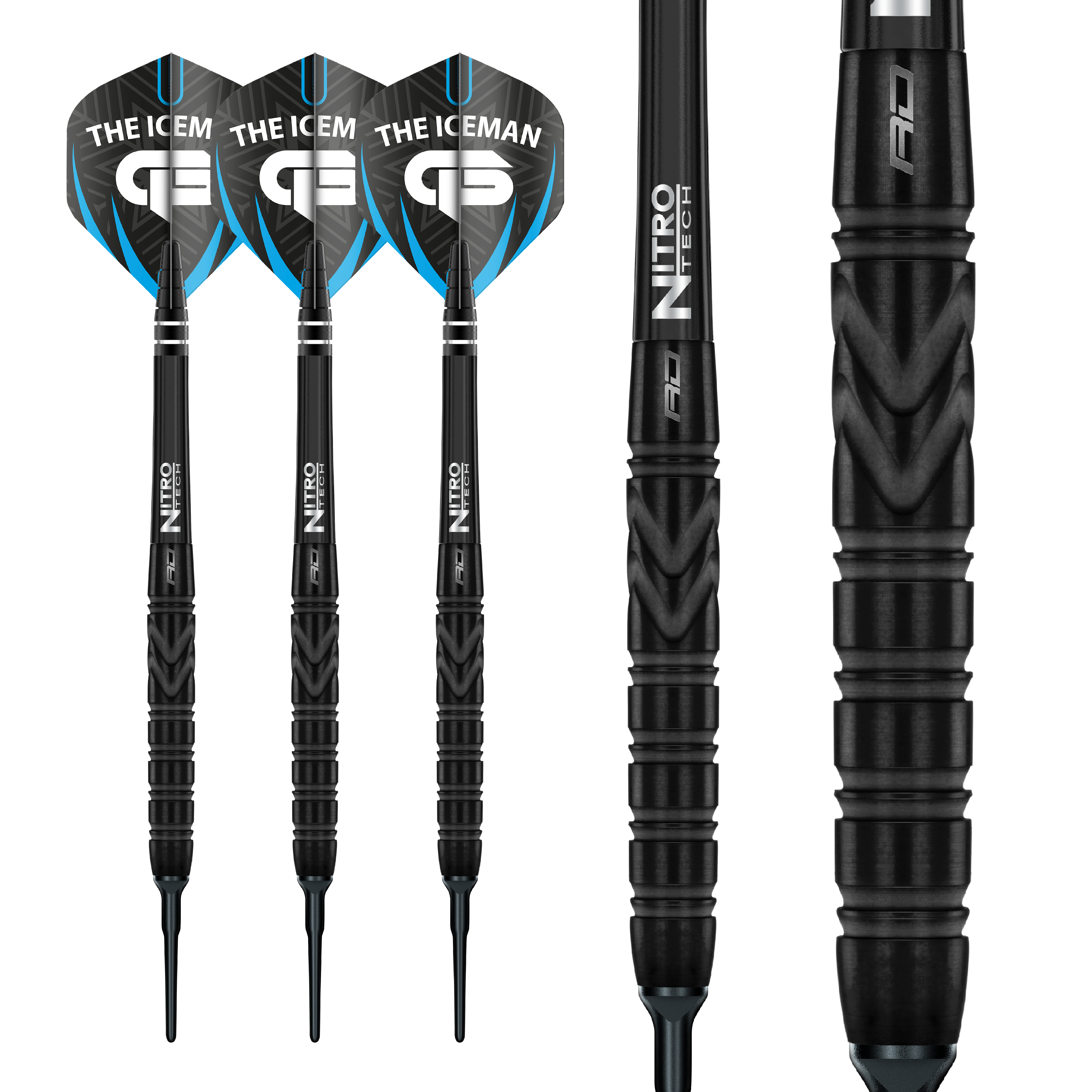Red Dragon - Gerwyn Price Black - Softdart