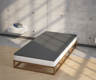 Topper Spannbettlaken 180 x 200 anthrazit