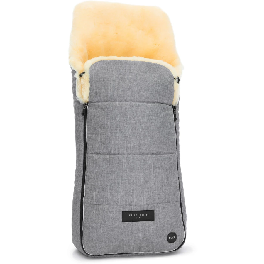 Werner Christ Baby Fußsack AROSA LUXE grigio