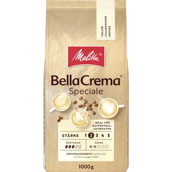 BellaCrema Speciale ganze Bohnen