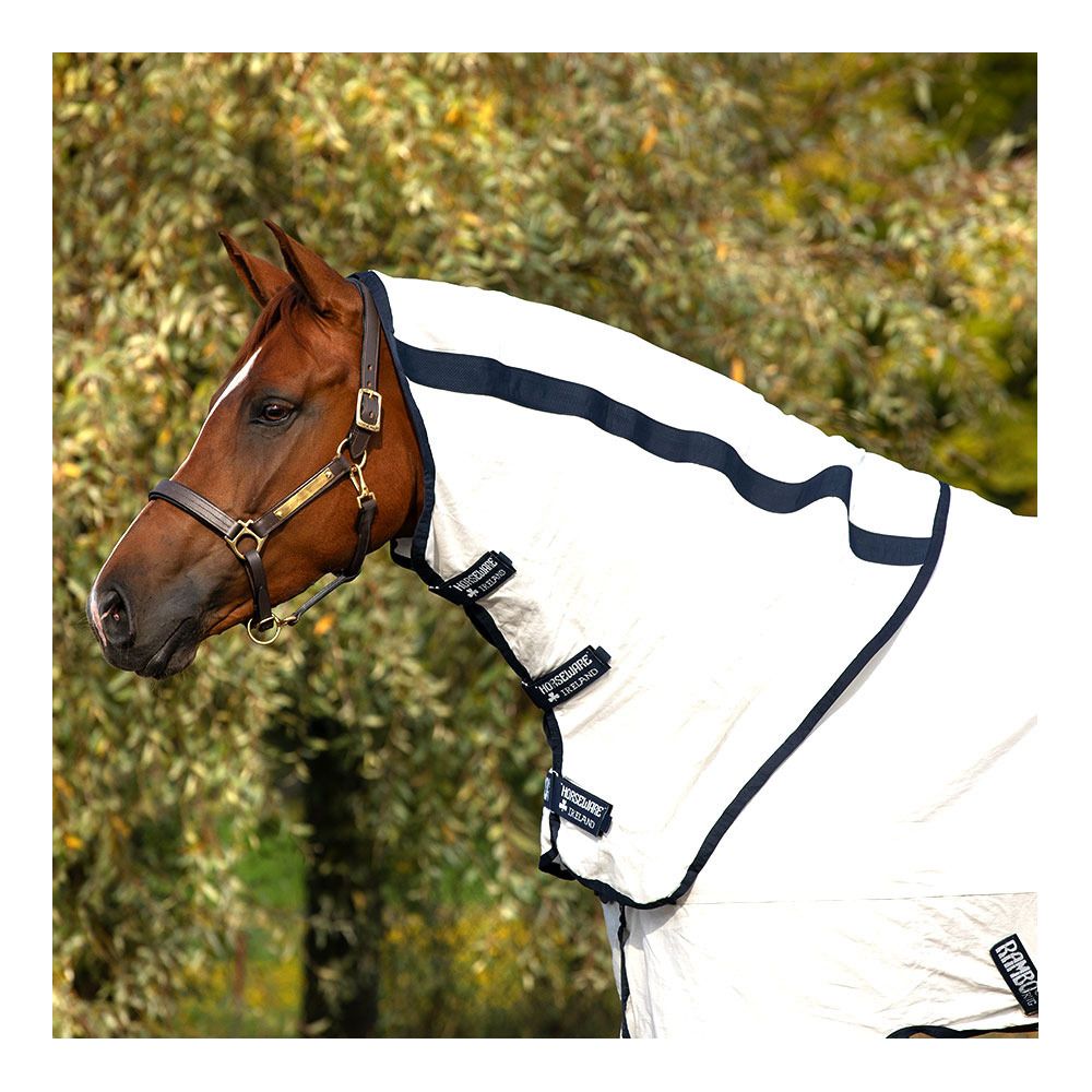 Horseware RAMBO NATURA - Chemise + couvre-cou white/navy