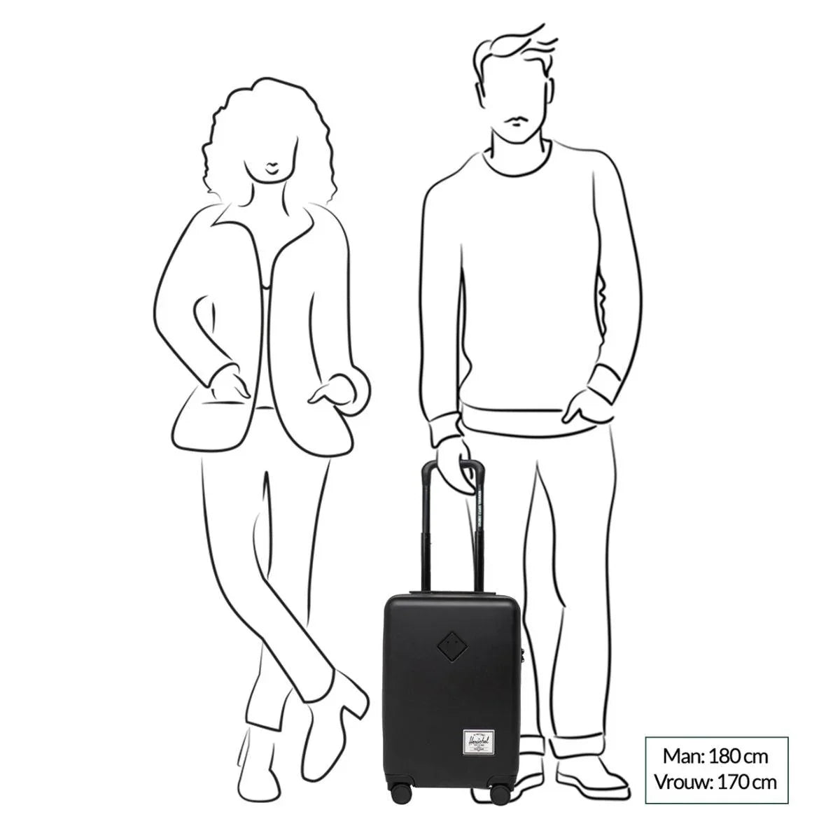 Herschel | Heritage harde Handbagage
