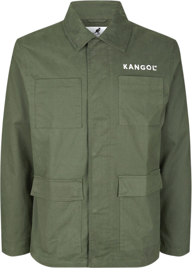 Kangol KG CAMDEN UTILITY JACKET Dark green