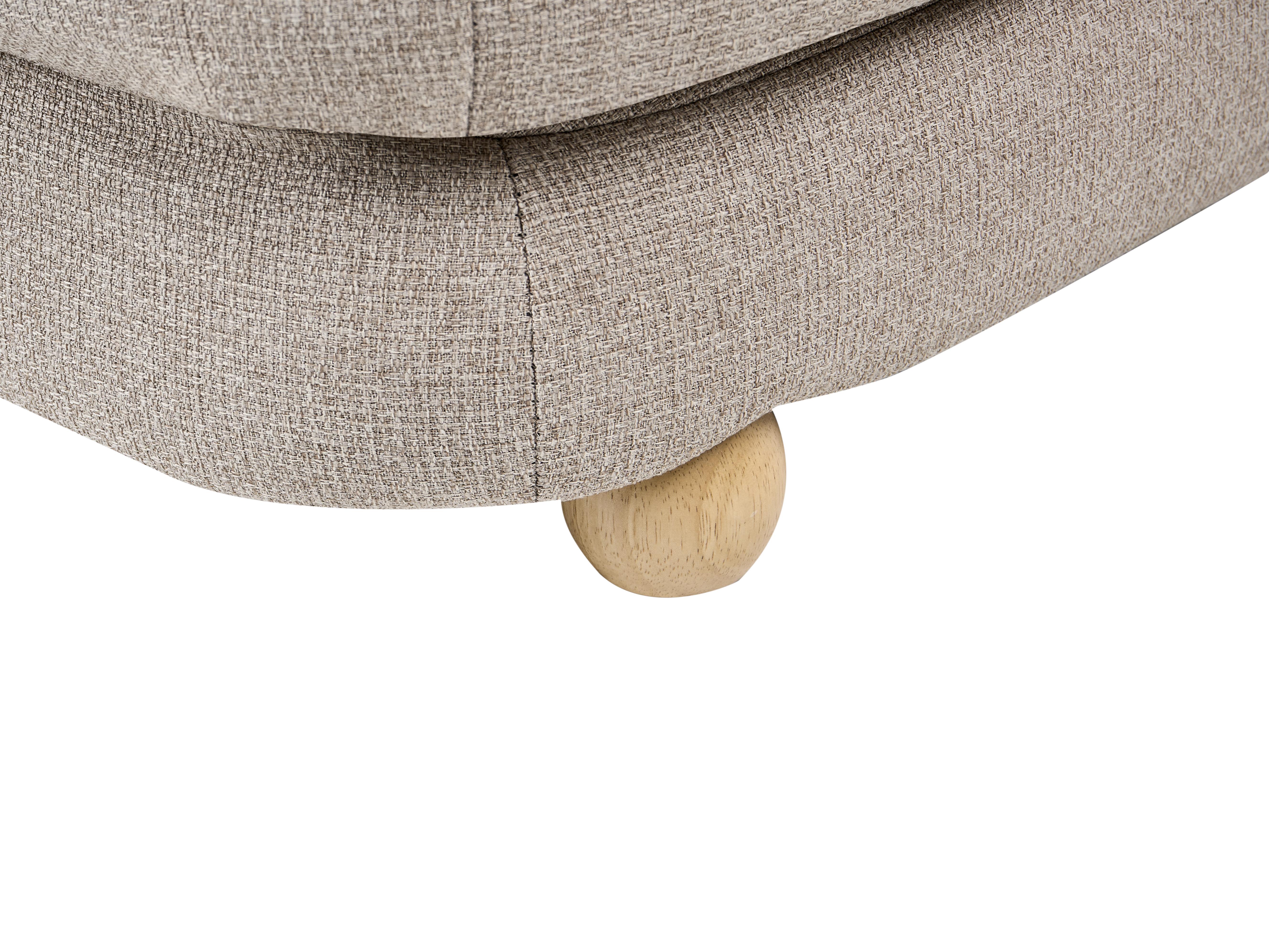 Slaapbank 2-zits ESBJERG Kunstlinnen Beige