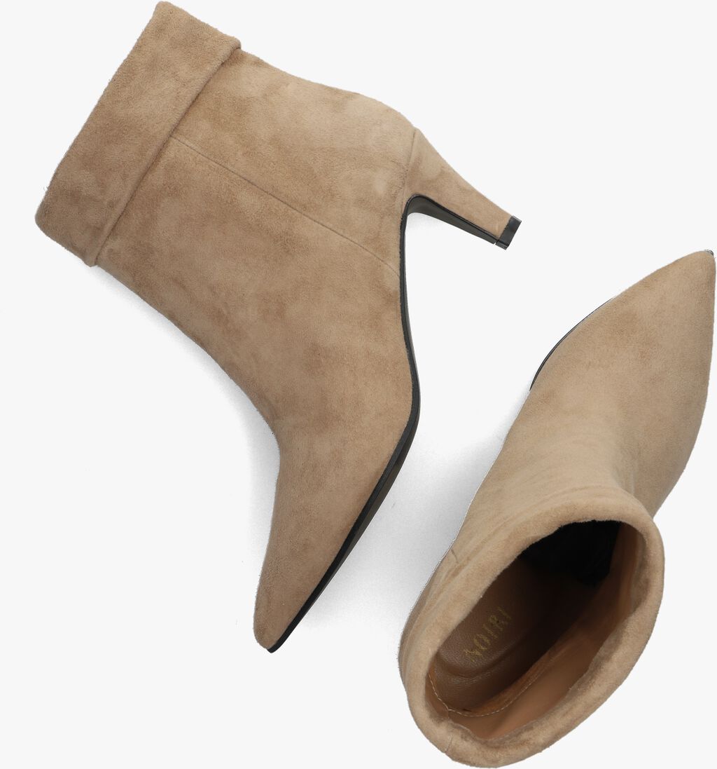 NOTRE-V beige notre-v enkellaarsjes 13166
