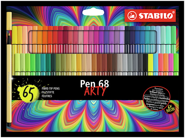 Fiberpenn Pen 68 ARTY 65-pk Stabilo