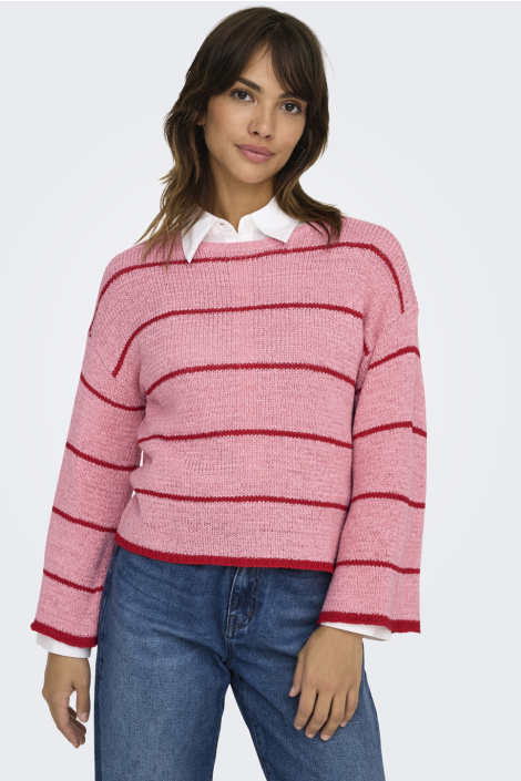 Only roze dames trui