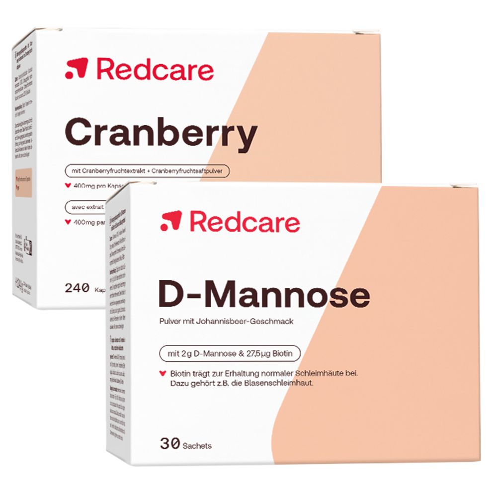 Redcare Cranberry + D-Mannose