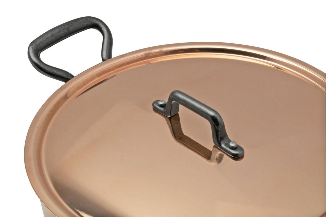 de Buyer Prima Matera Tradition 6342-28 koperen braadpan 28 cm